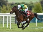 27 April 2017; Unowhatimeanharry, with Noel Fehily up, on their way to winning the Ladbrokes Champion Stayers Hurdle at Punchestown Racecourse in Naas, Co. Kildare. Photo by Seb Daly/Sportsfile