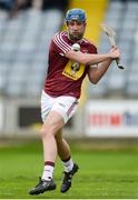 23 April 2017; Tommy Gallagher of Westmeath during the Leinster GAA Hurling Senior Championship Qualifier Group Round 1 match between Laois and Westmeath at O'Moore Park, in Portlaoise, Co Laois. Photo by Piaras Ó Mídheach/Sportsfile