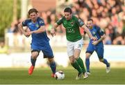 28 April 2017; Gearóid Morrissey of Cork City in action against John Sullivan of Bray Wanderers during the SSE Airtricity League Premier Division match between Cork City and Bray Wanderers at Turner's Cross in Cork. Photo by Eóin Noonan/Sportsfile
