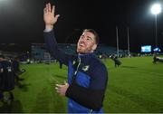 28 April 2017; Dominic Ryan of Leinster following the Guinness PRO12 Round 21 match between Leinster and Glasgow Warriors at the RDS Arena in Dublin. Photo by Stephen McCarthy/Sportsfile