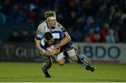 28 April 2017;  Zane Kirchner of Leinster is tackled by Jonny Gray of Glasgow Warriors during the Guinness PRO12 Round 21 match between Leinster and Glasgow Warriors at the RDS Arena in Dublin. Photo by Sam Barnes/Sportsfile