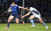 28 April 2017; Rory O'Loughlin of Leinster is tackled by Alex Dunbar of Glasgow Warriors during the Guinness PRO12 Round 21 match between Leinster and Glasgow Warriors at the RDS Arena in Dublin. Photo by Stephen McCarthy/Sportsfile