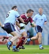 27 October 2011; Padraic Joyce, Galway, in action against Colm Kelly, Dublin. Alan Kerins Project Charity Match, Galway Selection v Dublin Selection, Croke Park, Dublin. Picture credit: Matt Browne / SPORTSFILE
