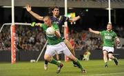 28 October 2011; Kieran Donaghy, Ireland, in action against Easton Wood, Australia. International Rules 1st Test, Australia v Ireland, Etihad Stadium, Melbourne, Australia. Picture credit: Ray McManus / SPORTSFILE