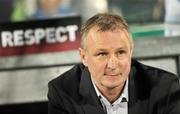 28 October 2011; Shamrock Rovers manager Michael O'Neill before the game. Airtricity League Premier Division, Shamrock Rovers v Galway United, Tallaght Stadium, Tallaght, Co. Dublin. Picture credit: David Maher / SPORTSFILE