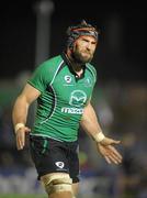 29 October 2011; John Muldoon, Connacht, reacts after a decision went against him. Celtic League, Connacht v Cardiff Blues, Sportsground, Galway. Picture credit: Diarmuid Greene / SPORTSFILE