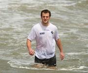 30 October 2011; Michale Murphy enjoys a dip in the ocean as memebrs of the Ireland International Rules Series 2011 team splash about St Kilda Beach, Melbourne Bay, Australia. Picture credit: Ray McManus / SPORTSFILE