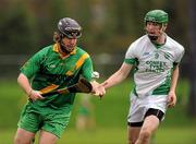 30 October 2011; Ross Murphy, Kill, in action against Gary Savage, Confey. Intermediate B Championship Final, Kill v Confey, Naas GAA Ground, Co. Kildare. Picture credit: Barry Cregg / SPORTSFILE