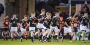 28 April 2017; Action from the Bank of Ireland Mini's game featuring Longford RFC and Lansdowne RFC during half-time of the Guinness PRO12 Round 21 match between Leinster and Glasgow Warriors at the RDS Arena in Dublin. Photo by Stephen McCarthy/Sportsfile