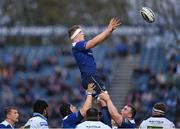 28 April 2017; Dan Leavy of Leinster during the Guinness PRO12 Round 21 match between Leinster and Glasgow Warriors at the RDS Arena in Dublin. Photo by Stephen McCarthy/Sportsfile