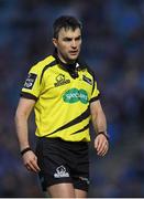 28 April 2017; Referee Marius Mitrea during the Guinness PRO12 Round 21 match between Leinster and Glasgow Warriors at the RDS Arena in Dublin. Photo by Stephen McCarthy/Sportsfile