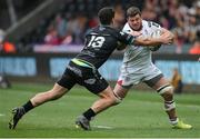 29 April 2017; Sean Reidy of Ulster in action against Kieron Fonotia of Ospreys during the Guinness PRO12 Round 21 match between Ospreys and Ulster at Liberty Stadium in Swansea, Wales. Photo by Gareth Everett/Sportsfile