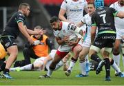 29 April 2017; Charles Piutau of Ulster in action during the Guinness PRO12 Round 21 match between Ospreys and Ulster at Liberty Stadium in Swansea, Wales. Photo by Gareth Everett/Sportsfile