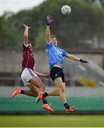 29 April 2017; Con O'Callaghan of Dublin in action against Cillian McDaid of Galway during the EirGrid All-Ireland U21 Football Final match between Dublin and Galway at O'Connor Park in Tullamore, Dublin. Photo by Cody Glenn/Sportsfile