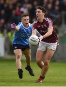 29 April 2017; Eóin Finnerty of Galway in action against Eóin Murchan of Dublin during the EirGrid All-Ireland U21 Football Final match between Dublin and Galway at O'Connor Park in Tullamore, Dublin. Photo by Cody Glenn/Sportsfile