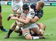 29 April 2017; Kieran Treadwell of Ulster in action during the Guinness PRO12 Round 21 match between Ospreys and Ulster at Liberty Stadium in Swansea, Wales. Photo by Gareth Everett/Sportsfile