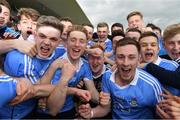 29 April 2017; Dublin Players celebrate  winning the EirGrid All-Ireland U21 Football Final match between Dublin and Galway at O'Connor Park in Tullamore, Dublin. Photo by Ray McManus/Sportsfile