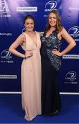29 April 2017; On arrival at the Leinster Rugby Awards Ball were April McEntee and Lisa McEntee. The Awards, MC’d by Darragh Maloney, were a celebration of the 2016/17 Leinster Rugby season to date and over the course of the evening Leinster Rugby acknowledged the contributions of retirees Mike Ross, Eóin Reddan and Luke Fitzgerald as well as presenting Leinster Rugby caps to departees Bill Dardis, Hayden Triggs, Mike McCarthy, Zane Kirchner and Dominic Ryan. Former Leinster Rugby team doctor Professor Arthur Tanner was posthumously inducted into the Guinness Hall of Fame. Some of the Award winners on the night included; Gonzaga College (Deep River Rock School of the Year), David Hicks, De La Salle Palmerston (Beauchamps Contribution to Leinster Rugby Award), Clontarf FC (CityJet Senior Club of the Year), Coláiste Chill Mhantáin (Irish Independent Development School of the Year Award), Athy RFC (Bank of Ireland Junior Club of the Year). Clayton Hotel, Burlington Road, Dublin 4. Photo by Stephen McCarthy/Sportsfile