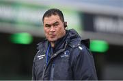 29 April 2017; Connacht head coach Pat Lam ahead of the Guinness PRO12 Round 21 match between Connacht and Scarlets at The Sportsground in Galway. Photo by Diarmuid Greene/Sportsfile