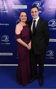 29 April 2017; On arrival at the Leinster Rugby Awards Ball were Suzanne and Seán Boyle. The Awards, MC’d by Darragh Maloney, were a celebration of the 2016/17 Leinster Rugby season to date and over the course of the evening Leinster Rugby acknowledged the contributions of retirees Mike Ross, Eóin Reddan and Luke Fitzgerald as well as presenting Leinster Rugby caps to departees Bill Dardis, Hayden Triggs, Mike McCarthy, Zane Kirchner and Dominic Ryan. Former Leinster Rugby team doctor Professor Arthur Tanner was posthumously inducted into the Guinness Hall of Fame. Some of the Award winners on the night included; Gonzaga College (Deep River Rock School of the Year), David Hicks, De La Salle Palmerston (Beauchamps Contribution to Leinster Rugby Award), Clontarf FC (CityJet Senior Club of the Year), Coláiste Chill Mhantáin (Irish Independent Development School of the Year Award), Athy RFC (Bank of Ireland Junior Club of the Year). Clayton Hotel, Burlington Road, Dublin 4. Photo by Stephen McCarthy/Sportsfile