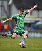 29 April 2017; Marnitz Boshoff of Connacht kicks a penalty during the Guinness PRO12 Round 21 match between Connacht and Scarlets at The Sportsground in Galway. Photo by Diarmuid Greene/Sportsfile