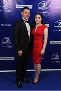 29 April 2017; On arrival at the Leinster Rugby Awards Ball were Eóin Smith and Elizabeth McDonald. The Awards, MC’d by Darragh Maloney, were a celebration of the 2016/17 Leinster Rugby season to date and over the course of the evening Leinster Rugby acknowledged the contributions of retirees Mike Ross, Eóin Reddan and Luke Fitzgerald as well as presenting Leinster Rugby caps to departees Bill Dardis, Hayden Triggs, Mike McCarthy, Zane Kirchner and Dominic Ryan. Former Leinster Rugby team doctor Professor Arthur Tanner was posthumously inducted into the Guinness Hall of Fame. Some of the Award winners on the night included; Gonzaga College (Deep River Rock School of the Year), David Hicks, De La Salle Palmerston (Beauchamps Contribution to Leinster Rugby Award), Clontarf FC (CityJet Senior Club of the Year), Coláiste Chill Mhantáin (Irish Independent Development School of the Year Award), Athy RFC (Bank of Ireland Junior Club of the Year). Clayton Hotel, Burlington Road, Dublin 4. Photo by Stephen McCarthy/Sportsfile