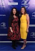 29 April 2017; On arrival at the Leinster Rugby Awards Ball were Tara and Clare Sheridan. The Awards, MC’d by Darragh Maloney, were a celebration of the 2016/17 Leinster Rugby season to date and over the course of the evening Leinster Rugby acknowledged the contributions of retirees Mike Ross, Eóin Reddan and Luke Fitzgerald as well as presenting Leinster Rugby caps to departees Bill Dardis, Hayden Triggs, Mike McCarthy, Zane Kirchner and Dominic Ryan. Former Leinster Rugby team doctor Professor Arthur Tanner was posthumously inducted into the Guinness Hall of Fame. Some of the Award winners on the night included; Gonzaga College (Deep River Rock School of the Year), David Hicks, De La Salle Palmerston (Beauchamps Contribution to Leinster Rugby Award), Clontarf FC (CityJet Senior Club of the Year), Coláiste Chill Mhantáin (Irish Independent Development School of the Year Award), Athy RFC (Bank of Ireland Junior Club of the Year). Clayton Hotel, Burlington Road, Dublin 4. Photo by Stephen McCarthy/Sportsfile