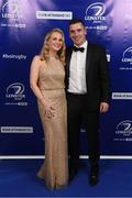 29 April 2017; On arrival at the Leinster Rugby Awards Ball were Sinéad and Noel McNamara. The Awards, MC’d by Darragh Maloney, were a celebration of the 2016/17 Leinster Rugby season to date and over the course of the evening Leinster Rugby acknowledged the contributions of retirees Mike Ross, Eóin Reddan and Luke Fitzgerald as well as presenting Leinster Rugby caps to departees Bill Dardis, Hayden Triggs, Mike McCarthy, Zane Kirchner and Dominic Ryan. Former Leinster Rugby team doctor Professor Arthur Tanner was posthumously inducted into the Guinness Hall of Fame. Some of the Award winners on the night included; Gonzaga College (Deep River Rock School of the Year), David Hicks, De La Salle Palmerston (Beauchamps Contribution to Leinster Rugby Award), Clontarf FC (CityJet Senior Club of the Year), Coláiste Chill Mhantáin (Irish Independent Development School of the Year Award), Athy RFC (Bank of Ireland Junior Club of the Year). Clayton Hotel, Burlington Road, Dublin 4. Photo by Stephen McCarthy/Sportsfile