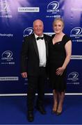 29 April 2017; On arrival at the Leinster Rugby Awards Ball were Donald and Aideen Treacy. The Awards, MC’d by Darragh Maloney, were a celebration of the 2016/17 Leinster Rugby season to date and over the course of the evening Leinster Rugby acknowledged the contributions of retirees Mike Ross, Eóin Reddan and Luke Fitzgerald as well as presenting Leinster Rugby caps to departees Bill Dardis, Hayden Triggs, Mike McCarthy, Zane Kirchner and Dominic Ryan. Former Leinster Rugby team doctor Professor Arthur Tanner was posthumously inducted into the Guinness Hall of Fame. Some of the Award winners on the night included; Gonzaga College (Deep River Rock School of the Year), David Hicks, De La Salle Palmerston (Beauchamps Contribution to Leinster Rugby Award), Clontarf FC (CityJet Senior Club of the Year), Coláiste Chill Mhantáin (Irish Independent Development School of the Year Award), Athy RFC (Bank of Ireland Junior Club of the Year). Clayton Hotel, Burlington Road, Dublin 4. Photo by Stephen McCarthy/Sportsfile