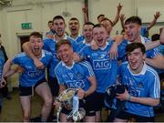 29 April 2017; Dublin players celebrate with the cup following the EirGrid All-Ireland U21 Football Final match between Dublin and Galway at O'Connor Park in Tullamore, Dublin. Photo by Cody Glenn/Sportsfile