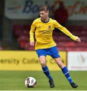 29 April 2017; David Sexton of Carrigaline United AFC during the FAI Umbro U17 Challenge cup final match between Carrigaline United AFC and Tramore AFC at Turners Cross in Cork. Photo by Matt Browne/Sportsfile