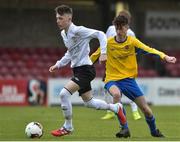 29 April 2017; Lee Kavanagh of Tramore AFC in action against Carrigaline United AFC during the FAI Umbro U17 Challenge cup final match between Carrigaline United AFC and Tramore AFC at Turners Cross in Cork. Photo by Matt Browne/Sportsfile