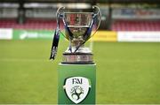 29 April 2017; The FAI Umbro U17 Challenge cup at the final match between Carrigaline United AFC and Tramore AFC at Turners Cross in Cork. Photo by Matt Browne/Sportsfile