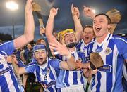 30 October 2011; Ballyboden St Enda's players celebrate after the match. Dublin County Senior Huling Championship Final, Ballyboden St Enda's v O'Toole's, Parnell Park, Dublin. Picture credit: Brian Lawless / SPORTSFILE