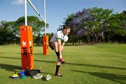 31 October 2011; Ireland's Eoin Cadogan prepares for a training session in advance of the 2nd International Rules Series 2011 Test, Royal Pines Resort, Gold Coast, Australia. Picture credit: Ray McManus / SPORTSFILE