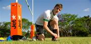 31 October 2011; Ireland's Eoin Cadogan prepares for a training session in advance of the 2nd International Rules Series 2011 Test, Royal Pines Resort, Gold Coast, Australia. Picture credit: Ray McManus / SPORTSFILE