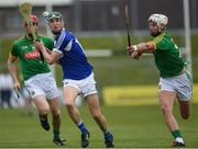 30 April 2017; Seán Downey of Laois in action against Keith Keoghan of Meath of during the Leinster GAA Hurling Senior Championship Qualifier Group Round 2 match between Meath and Laois at Pairc Tailteann in Meath. Photo by Ray McManus/Sportsfile