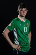 30 April 2017; Daryl Walsh of Republic of Ireland  in attendance at Republic of Ireland U17 Squad Portraits and Feature Shots at the Maldron Hotel in Dublin. Photo by Sam Barnes/Sportsfile
