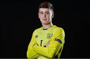 30 April 2017; Brian Maher of Republic of Ireland  in attendance at Republic of Ireland U17 Squad Portraits and Feature Shots at the Maldron Hotel in Dublin. Photo by Sam Barnes/Sportsfile