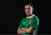 30 April 2017; Lee O'Connor of Republic of Ireland  in attendance at Republic of Ireland U17 Squad Portraits and Feature Shots at the Maldron Hotel in Dublin. Photo by Sam Barnes/Sportsfile