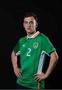30 April 2017; Lee O'Connor of Republic of Ireland  in attendance at Republic of Ireland U17 Squad Portraits and Feature Shots at the Maldron Hotel in Dublin. Photo by Sam Barnes/Sportsfile