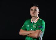30 April 2017; Jordan Doherty of Republic of Ireland  in attendance at Republic of Ireland U17 Squad Portraits and Feature Shots at the Maldron Hotel in Dublin. Photo by Sam Barnes/Sportsfile