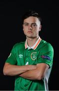 30 April 2017; Jordan Doherty of Republic of Ireland  in attendance at Republic of Ireland U17 Squad Portraits and Feature Shots at the Maldron Hotel in Dublin. Photo by Sam Barnes/Sportsfile