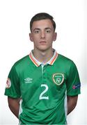 30 April 2017; Lee O'Connor of Republic of Ireland in attendance at Republic of Ireland U17 Squad Portraits and Feature Shots at the Maldron Hotel in Dublin. Photo by Sam Barnes/Sportsfile