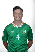 30 April 2017; Jordan Doherty of Republic of Ireland in attendance at Republic of Ireland U17 Squad Portraits and Feature Shots at the Maldron Hotel in Dublin. Photo by Sam Barnes/Sportsfile