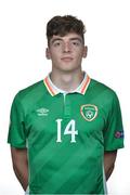 30 April 2017; Richard O'Farrell of Republic of Ireland in attendance at Republic of Ireland U17 Squad Portraits and Feature Shots at the Maldron Hotel in Dublin. Photo by Sam Barnes/Sportsfile