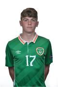 30 April 2017; Gavin Kilkenny of Republic of Ireland in attendance at Republic of Ireland U17 Squad Portraits and Feature Shots at the Maldron Hotel in Dublin. Photo by Sam Barnes/Sportsfile