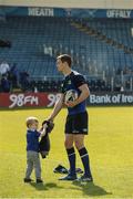 1 May 2017; Jonathan Sexton of Leinster with his son Luca, age 2, during an open squad training session at the RDS Arena, Ballsbridge, Dublin. Photo by Piaras Ó Mídheach/Sportsfile