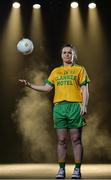 2 May 2017; Geraldine McLaughlin of Donegal for a portrait during the Lidl Ladies Football National League Division 1 & 2 Finals Captains Day at the Lir Theatre in Dublin. Lidl National Football League Finals in the Spotlight. The Lidl National Football League Finals take place this Sunday in Parnell Park. The Lidl NFL Division 2 Final throws in at 2pm when Westmeath hope to make up for recent disappointments when they face Cavan. Then, at 4pm, Cork will feature in their 13th Division 1 Final since 2004, winning all but 2 of them. Donegal will be the opposition for the Rebellettes in this final as they contest the final despite only being promoted to the top Division this season. Tickets for the Lidl NFL finals will be available at Parnell Park on the day. Photo by Sam Barnes/Sportsfile