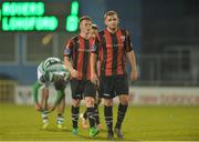 2 May 2017; Longford players dejected following the EA Sports Cup quarter-final match between Shamrock Rovers and Longford Town at Tallaght Stadium, Tallaght, Co. Dublin. Photo by Sam Barnes/Sportsfile